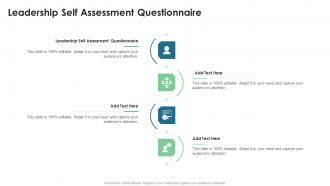 Leadership Self Assessment Questionnaire In Powerpoint And Google Slides Cpb