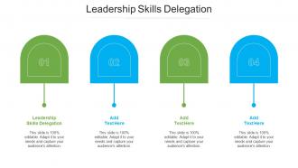 Leadership Skills Delegation Ppt Powerpoint Presentation Gallery Maker Cpb