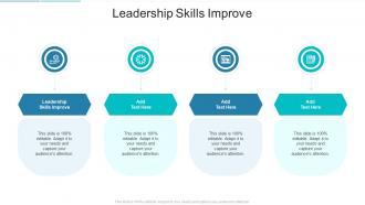 Leadership Skills Improve In Powerpoint And Google Slides Cpb