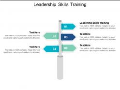 Leadership skills training ppt powerpoint presentation file graphics template cpb
