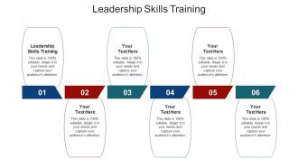 Leadership skills training ppt powerpoint presentation show professional cpb