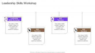 Leadership Skills Workshop In Powerpoint And Google Slides Cpb