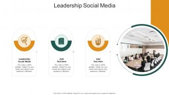 Leadership Social Media In Powerpoint And Google Slides Cpb