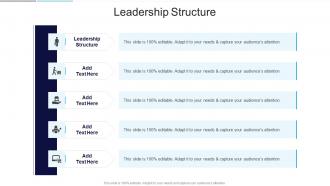 Leadership Structure In Powerpoint And Google Slides Cpb