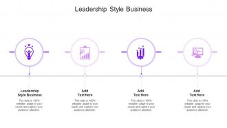 Leadership Style Business In Powerpoint And Google Slides Cpb