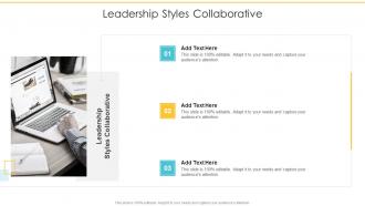 Leadership Styles Collaborative In Powerpoint And Google Slides Cpb