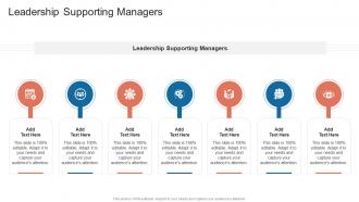 Leadership Supporting Managers In Powerpoint And Google Slides Cpb