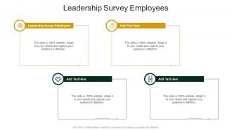 Leadership Survey Employees In Powerpoint And Google Slides Cpb