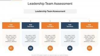 Leadership Team Assessment In Powerpoint And Google Slides Cpb