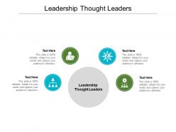 Leadership thought leaders ppt powerpoint presentation slides show cpb