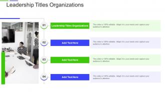 Leadership Titles Organizations In Powerpoint And Google Slides Cpb