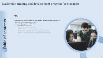 Leadership Training and Development Program for Managers powerpoint presentation slides Colorful Idea