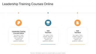Leadership Training Courses Online In Powerpoint And Google Slides Cpb