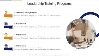 Leadership Training Programs In Powerpoint And Google Slides Cpb