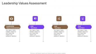 Leadership Values Assessment In Powerpoint And Google Slides Cpb
