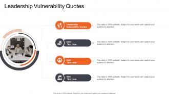 Leadership Vulnerability Quotes In Powerpoint And Google Slides Cpb