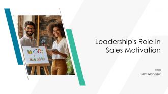 Leaderships Role In Sales Motivation PPT Designs AT