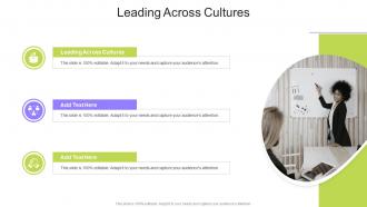 Leading Across Cultures In Powerpoint And Google Slides Cpb