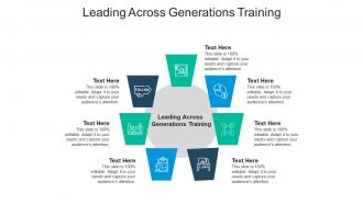Leading across generations training ppt powerpoint presentation styles elements cpb