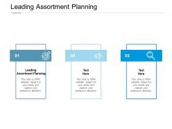 Leading assortment planning ppt powerpoint presentation file portfolio cpb