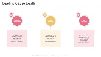 Leading Cause Death In Powerpoint And Google Slides Cpb