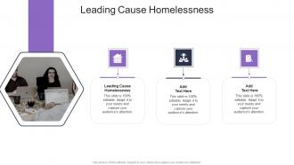 Leading Cause Homelessness In Powerpoint And Google Slides Cpb