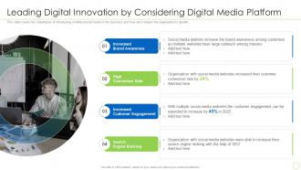 Leading Digital Innovation By Platform Integration Of Digital Technology In Business