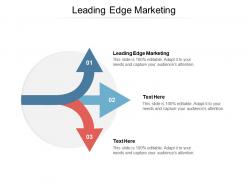 Leading edge marketing ppt powerpoint presentation infographic icon cpb