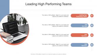 Leading High Performing Teams In Powerpoint And Google Slides Cpb