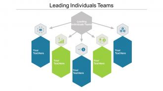 Leading individuals teams ppt powerpoint presentation outline tips cpb