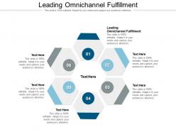 Leading omnichannel fulfillment ppt powerpoint presentation summary cpb
