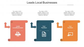 Leads Local Businesses Ppt Powerpoint Presentation Outline File Formats Cpb