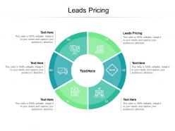 Leads pricing ppt powerpoint presentation infographic template structure cpb