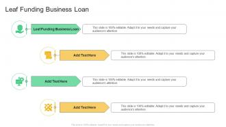 Leaf Funding Business Loan In Powerpoint And Google Slides Cpb