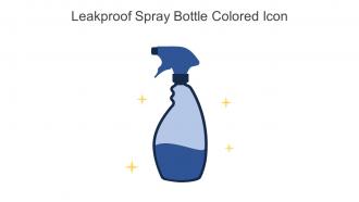 Leakproof Spray Bottle Colored Icon In Powerpoint Pptx Png And Editable Eps Format