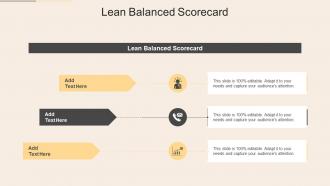 Lean Balanced Scorecard In Powerpoint And Google Slides Cpb