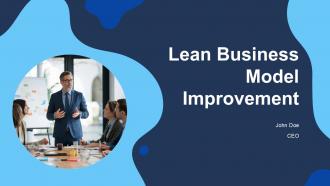 Lean Business Model Improvement PPT Information ACP