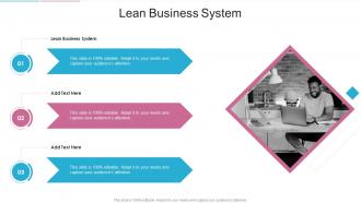Lean Business System In Powerpoint And Google Slides Cpb