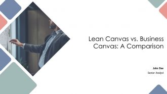 Lean Canvas Vs Business Canvas A Comparison PPT Sample AT