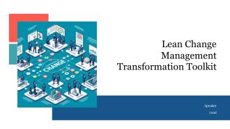 Lean Change Management Transformation Toolkit PPT PowerPoint AT