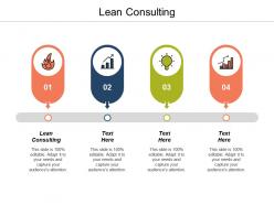 Lean consulting ppt powerpoint presentation gallery example file cpb