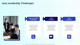 Lean Leadership Challenges In Powerpoint And Google Slides Cpb