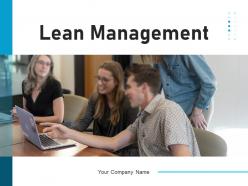 Lean management organization workflow operations roadmap process