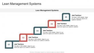 Lean Management Systems In Powerpoint And Google Slides Cpb