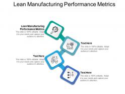 Lean manufacturing performance metrics ppt powerpoint presentation pictures inspiration cpb