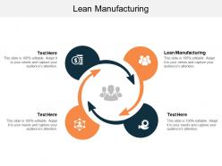 Lean manufacturing ppt powerpoint presentation slides aids cpb