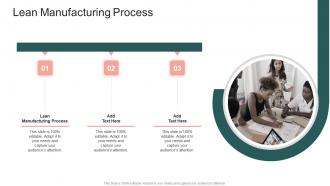 Lean Manufacturing Process In Powerpoint And Google Slides Cpb
