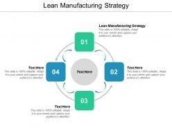 Lean manufacturing strategy ppt powerpoint presentation professional smartart cpb