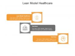 Lean model healthcare ppt powerpoint presentation icon rules cpb