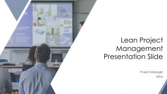 Lean Project Management Presentation Slide PPT Slides AT